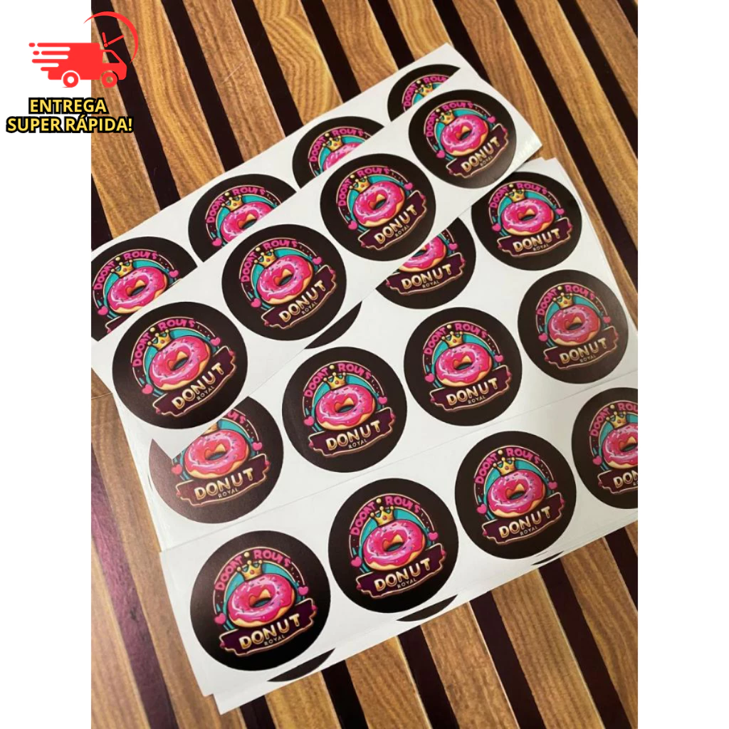 Etiquetas Adesivas Personalizadas Vinil | Adesivo Personalizado - Imagem 2